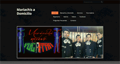 Desktop Screenshot of mariachinuevoyucatan.com